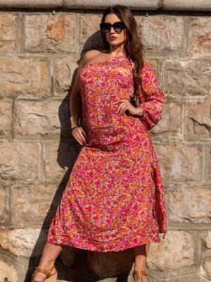 Robe asymétrique Amélia