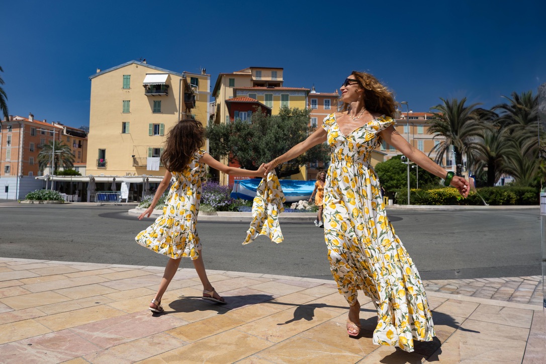 Robe longue bohéme citron🍋 – Image 4