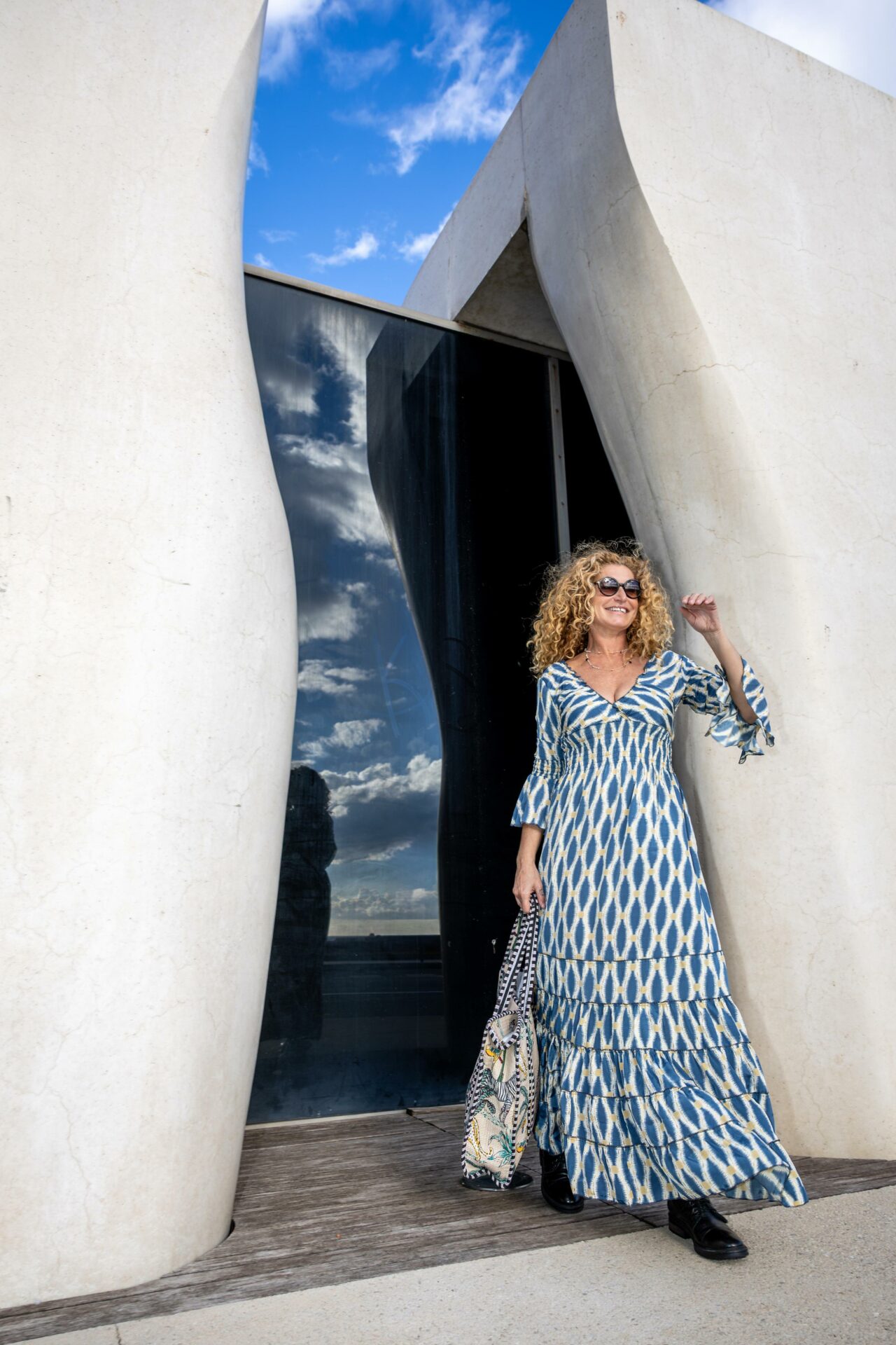 Robe longue Léa 🩵 – Image 3