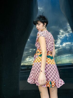 Robe cache coeur  Violetta🧡