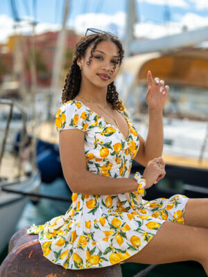 Mini Robe Légian lemon 🍋